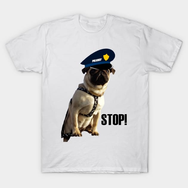 POLICE DOG T-Shirt by GClothes